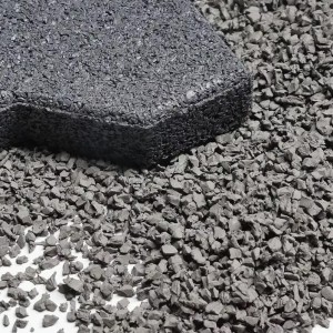 Резиновая крошка EPDM салатовая